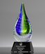 Picture of Evergreen Cascade Art Glass Award