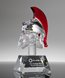Picture of Elite Warrior - Crystal Trojan Helmet Award