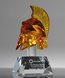 Picture of Golden Warrior - Crystal Trojan Helmet Award