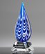Picture of Atlantis Dream Wave Art Glass Award