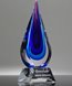Picture of Orchid Blaze Art Crystal Award
