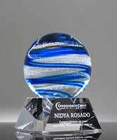 Picture of Ocean Globe Crystal Award