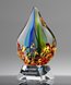 Picture of Expression Flame Art Glass Award