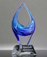 Picture of Oceanic Surge Art Glass Award