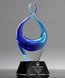 Picture of Oceanic Infinity Glass Award - Black Base
