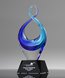 Picture of Oceanic Infinity Glass Award - Black Base