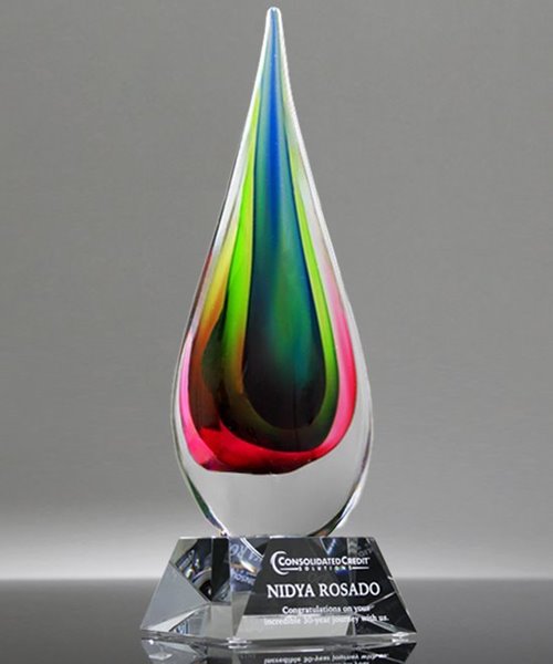 Picture of Radiant Torch Art Crystal Award