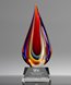 Picture of Sunset Torch Art Glass Award