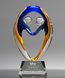 Picture of Artful Collaboration Glass Trophy