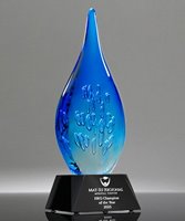 Picture of Elemental Flame Award - Black Base