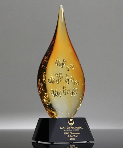 Picture of Genesis Flame Award - Black Base