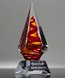 Picture of Sinuous Diamond Art Glass Award