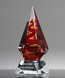 Picture of Sinuous Diamond Art Glass Award