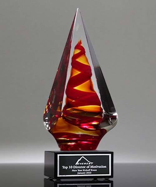 Picture of Solar Diamond Art Glass Award
