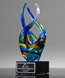 Picture of Intrigue Flame Art Glass Award
