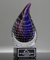 Picture of Nebula Flame Art Glass Award