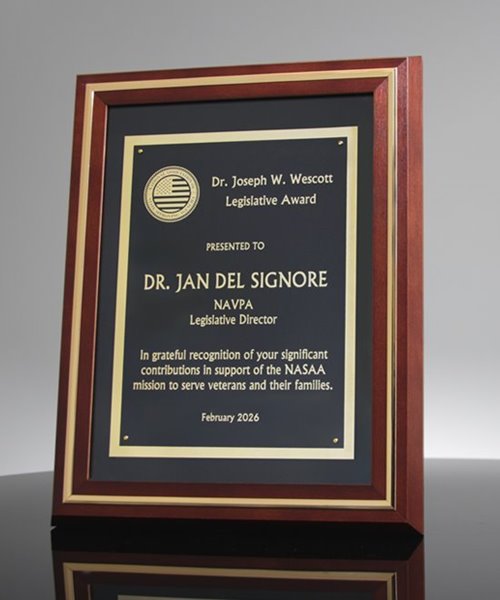 Cherry Shadow Box with Glass | Edco Awards