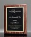 Picture of Traditional Walnut Finish Award Plaque