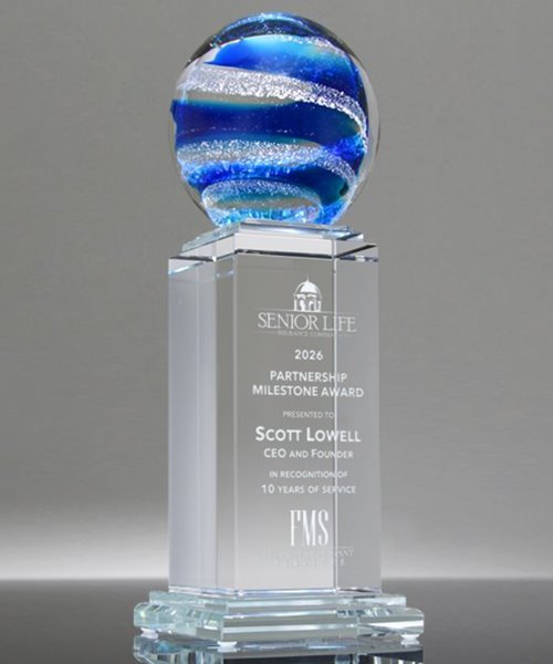 Picture of Continuum Crystal Globe Award