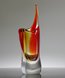 Picture of Radiance Crimson Art Glass Trophy Vase