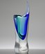 Picture of Radiance Sapphire Art Glass Trophy Vase