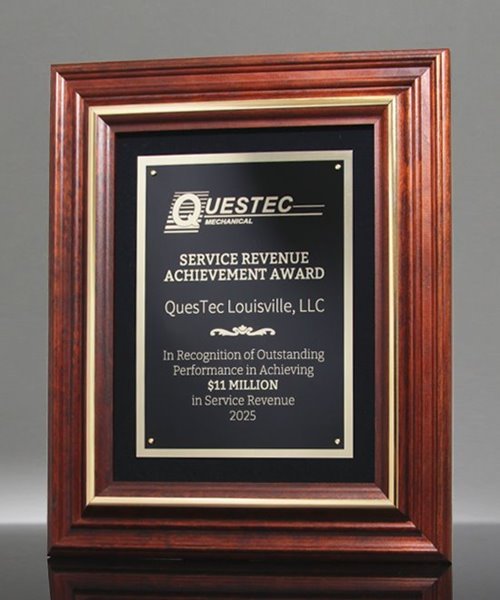 Picture of Distinguished Service Plaque Frame