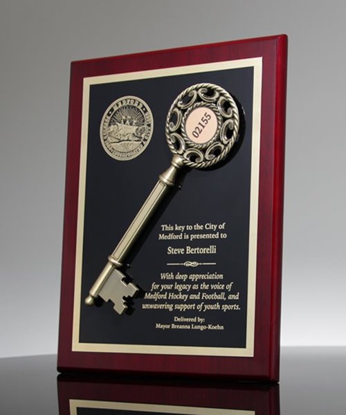 Key to the City Award Plaque | Edco Awards