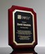 Picture of Notched Corner Rosewood Plaque