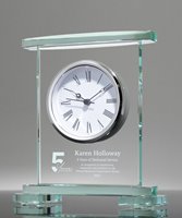 Picture of Augustine Jade Glass Desk Clock