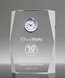 Picture of Faceted Crystal Clock Award
