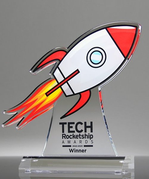 Picture of Acrylic Rocket Award