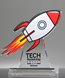 Picture of Acrylic Rocket Award