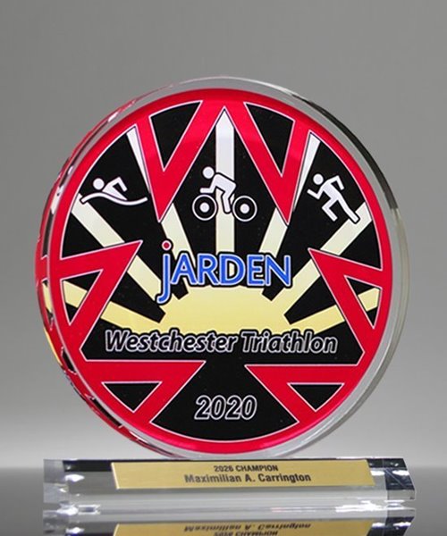 Picture of Premium Acrylic Circle Award - Full Color