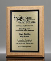 Picture of Upstate Oak Gold Plaque