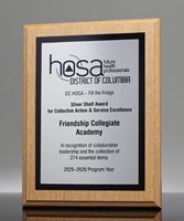 Picture of Upstate Oak Silver Plaque