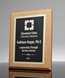 Picture of Upstate Oak Gold Laser Plaque