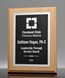 Picture of Upstate Oak Silver Laser Plaque