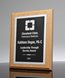 Picture of Upstate Oak Silver Laser Plaque