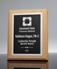 Picture of Upstate Oak Silver Laser Plaque