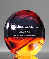 Picture of Free Standing Acrylic Circle Award