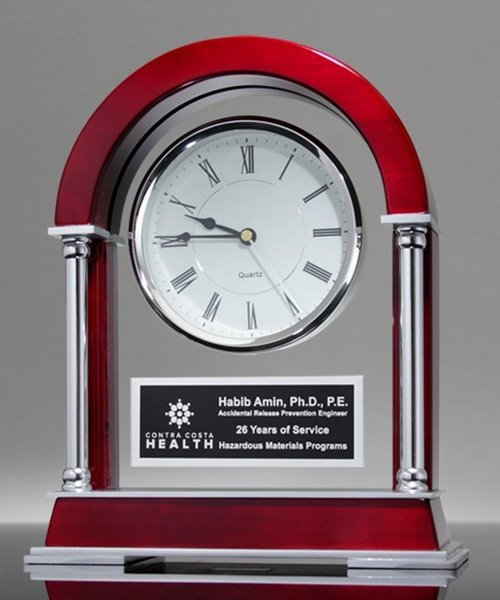 Picture of Rosewood Mantle Clock