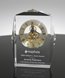 Picture of Executive Gold Skeleton Crystal Award Clock