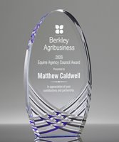 Picture of Contour Sapphire Oval Award