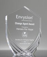 Picture of Contour Shield Acrylic Award