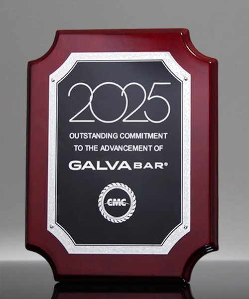 Picture of Paragon Rosewood Silver Plaque