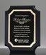 Picture of Laureate Ebony Gold Plaque