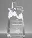 Picture of Texas Shaped Crystal Award
