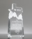 Picture of Texas Shaped Crystal Award