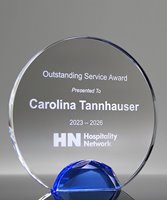 Picture of Jeweled Halo Crystal Award