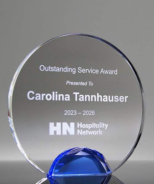 Picture of Jeweled Halo Crystal Award